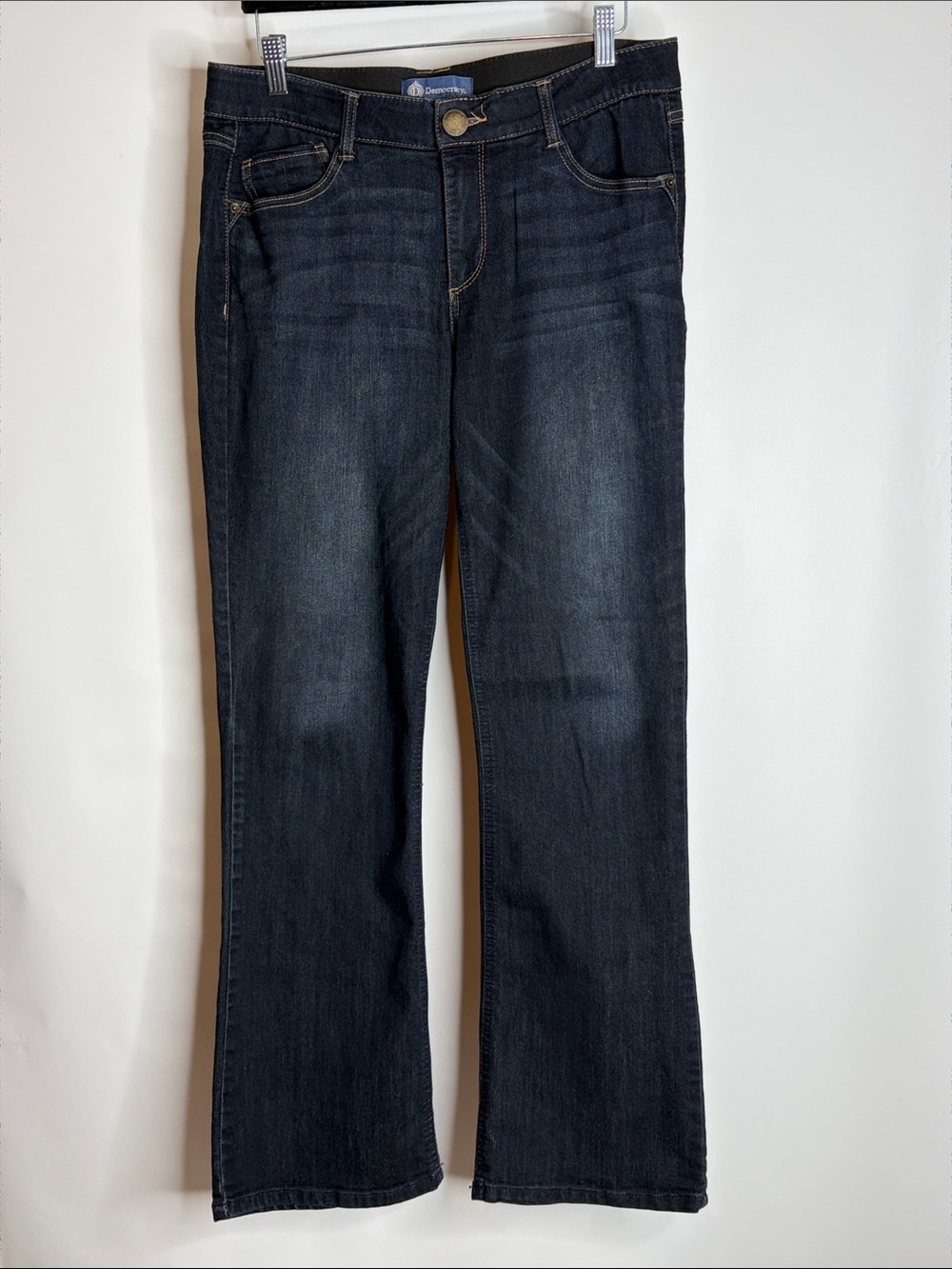 Democracy Dark Indigo Bootcut Jeans 10